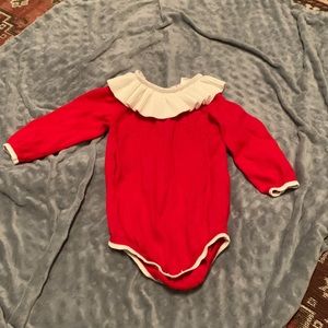 Girls long sleeve onesie. 6-9 months.